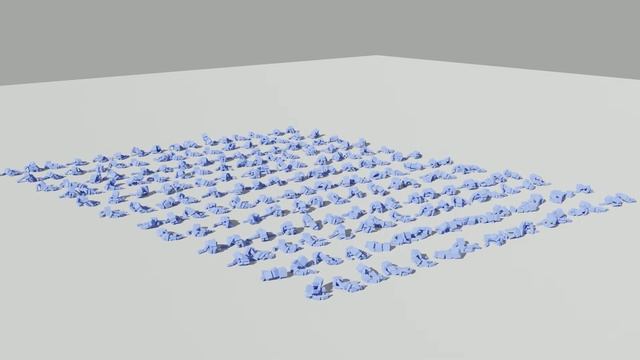 Ragdoll Collapsing Simulation In Blender (With Cycles) смотреть онлайн