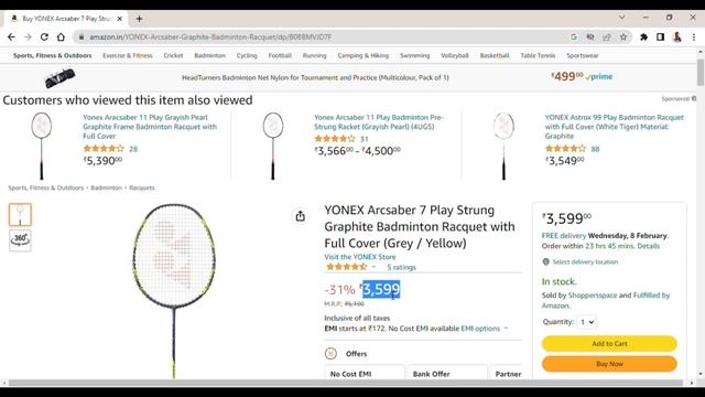 YONEX ARCSABER 7 PLAY REVIEW 🏸 смотреть онлайн