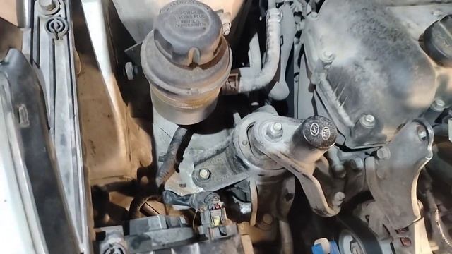 Замена правой опоры двигателя киа рио