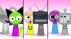 СПРУНКИ - веселая подборка персонажей и их звуков