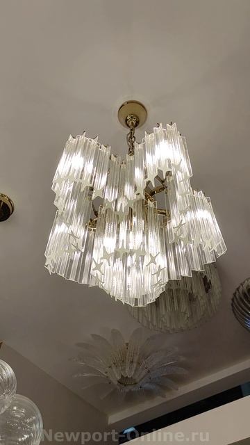 Люстра NEWPORT 8906/C gold