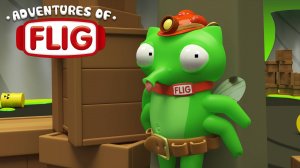 Мультик Приключения Флига - Флиг против Радиоактивной Жижи