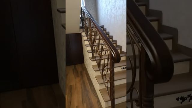 Перила для кованной лестницы смотреть онлайн