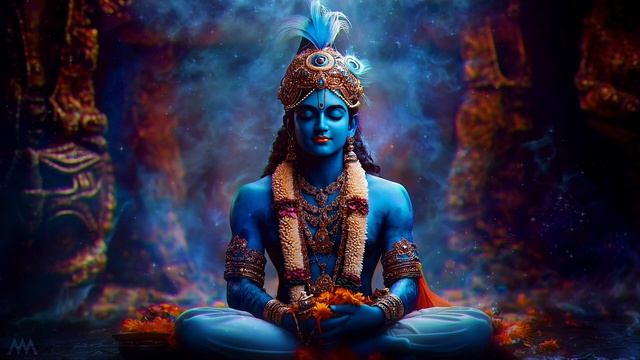 Кришна - Красивая индийская музыка для отдыха и сна, фоновая музыка🐘Музыка Индии,фоновая музыка смотреть онлайн