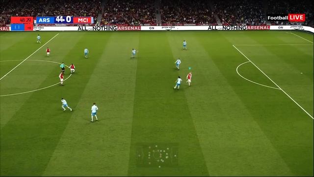 Arsenal 100-1 Man City | Ronaldo, Messi, Neymar, Mbappe, Haaland, All Stars played for Arsenal | PE смотреть онлайн