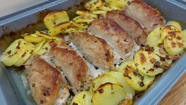 Рецепт моей бабушки удивил всех! Просто и вкусно! Этот рецепт оценят все, кто любит мясные закуски_ смотреть онлайн