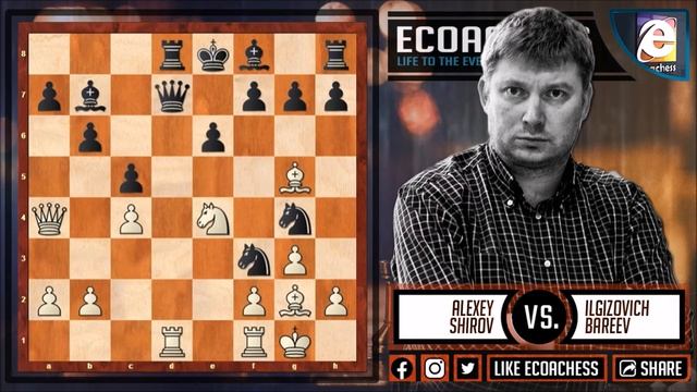 Game of the day! Shirov vs. Bareev Novgorod 1994 смотреть онлайн
