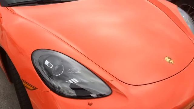 Porsche 718 Cayman смотреть онлайн