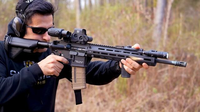 MR556 vs Sig Spear LT vs High End AR-15 смотреть онлайн