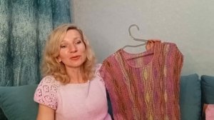 "Паулина"/ Совместила две техники: поперечное вязание и свинг