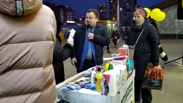 Праздничное открытие Хоум Маркет ТЦ Гавань смотреть онлайн