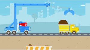 Супер грузовик. Новые приключения. Развевающая игра для детей.