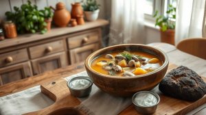 Сливочно-грибной Суп из Опят: секрет невероятного вкуса