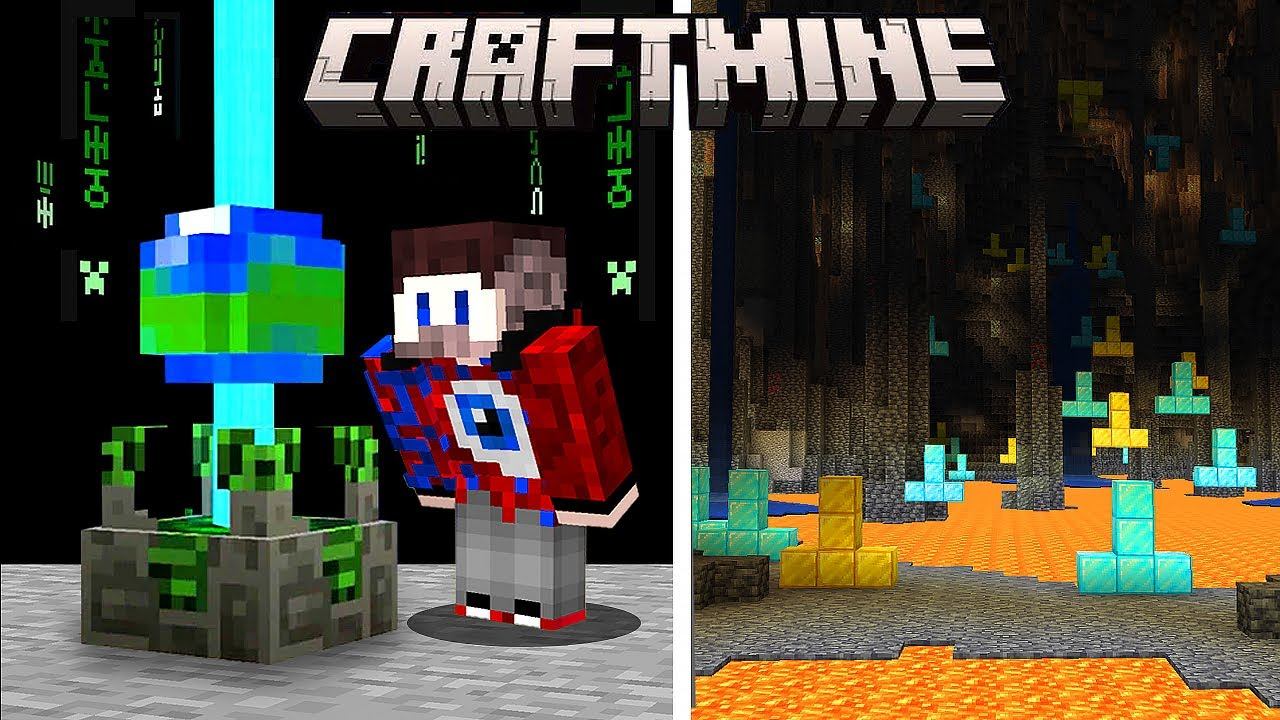 Майнкрафт, но Можно Крафтить ШАХТЫ И МИРЫ [Первоапрельский Снапшот CRAFTMINE] смотреть онлайн