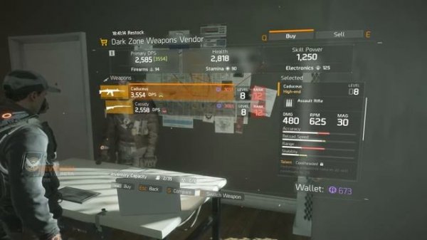 Division где купить самое мощное и лучшее оружие [ГАЙД]