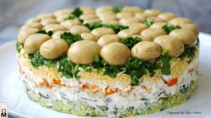 Салат «ГРИБНАЯ ПОЛЯНА» Серьезный Конкурент Оливье