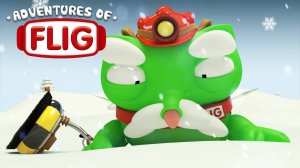 Мультик Приключения Флига - Флиг против Конфетного Йети