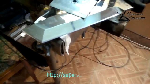 Заточка тактического водолазного ножа Кампо НВ. смотреть онлайн