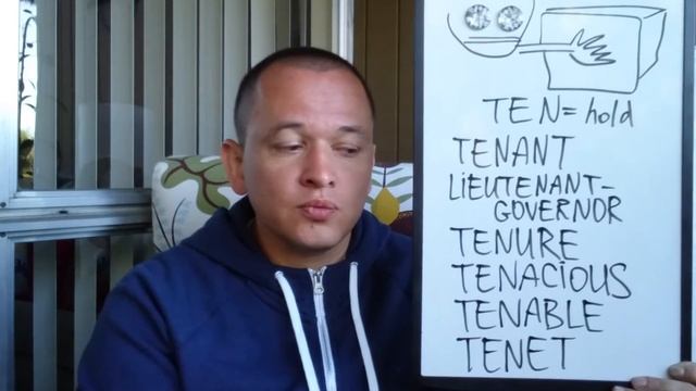 SAT слова с корнем TEN | Словарный запас: подготовка и сдача теста SAT TOEFL IELTS смотреть онлайн