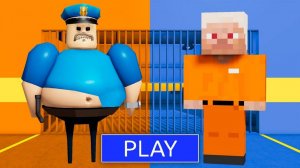 НОВОЕ ОБНОВЛЕНИЕ! BARRY Vs Minecraft ЗАКЛЮЧЕННОГО СТИВ В BARRY PRISON RUN! New Scary Obby в #Roblox