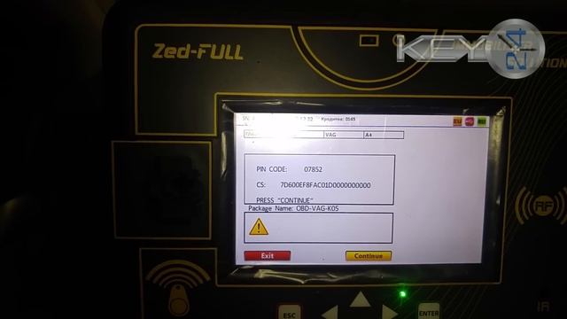 Zed-FULL - OBD - Audi A4 2006 (программирование ключа) смотреть онлайн