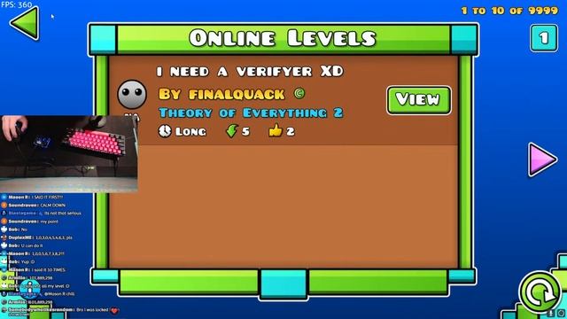 LEVEL REQUESTS!!! (PLAYING EVERY LEVEL) смотреть онлайн