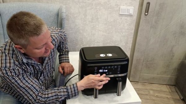 Видеообзор аэрогриль Китфорт КТ-2248 #Kitfort #Китфорт