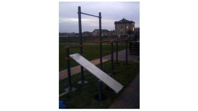 Турник Брусья Скамья для пресса СВС 42 М смотреть онлайн