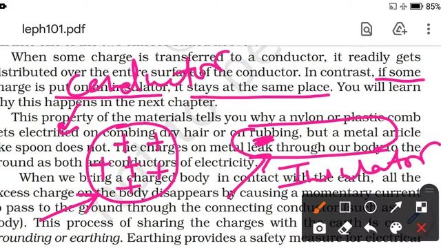 Conductors and Insulators || Class 12th || Electric Charges and Fields смотреть онлайн