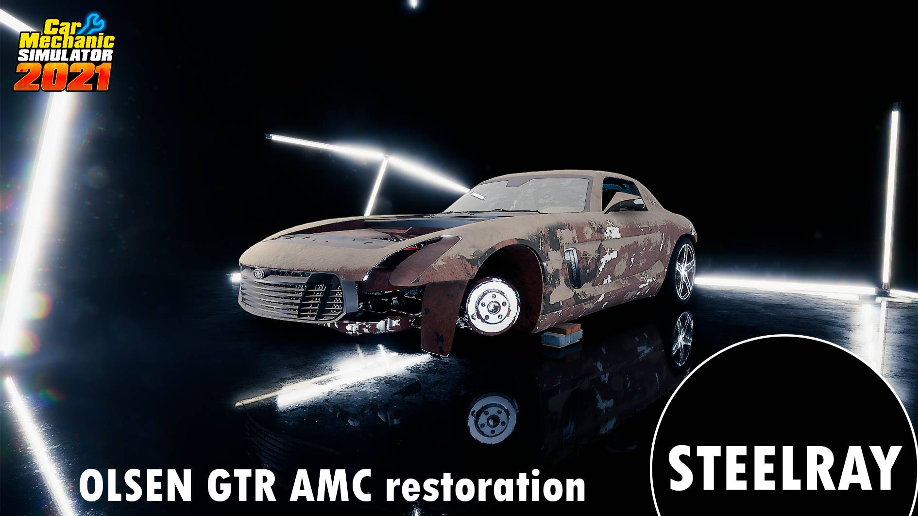 Car Mechanic Simulator 2021 OLSEN GTR AMC Restoration