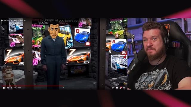 МОБИЛЬНОЕ ДНО GAMELOFT | РЕАКЦИЯ НА КАРГАС