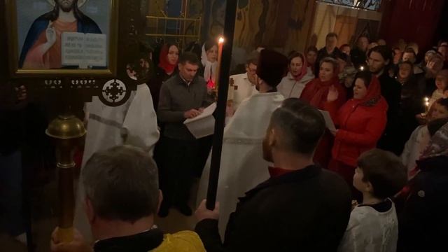 Пасха 2024 года. Начало Светлой заутрени