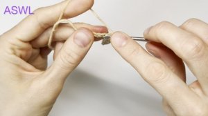 Столбики с накидом поворотными рядами (для шарфика)