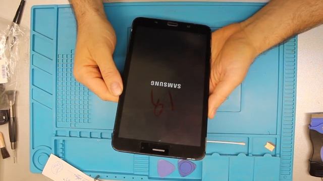 Samsung SM-T331 (Tab 4) - Замена сенсора (тачскрина) смотреть онлайн