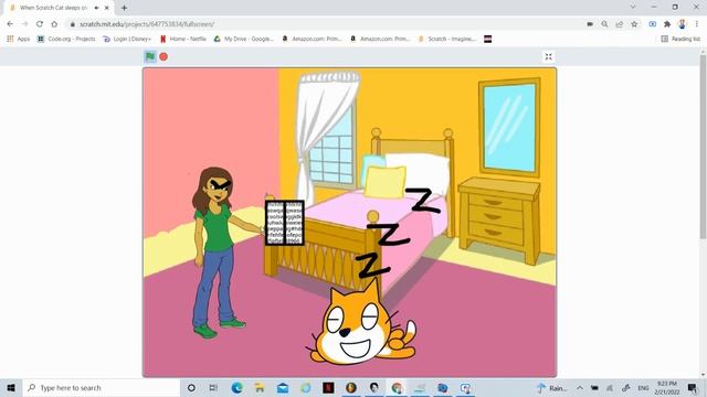 When Scratch Cat Sleeps смотреть онлайн