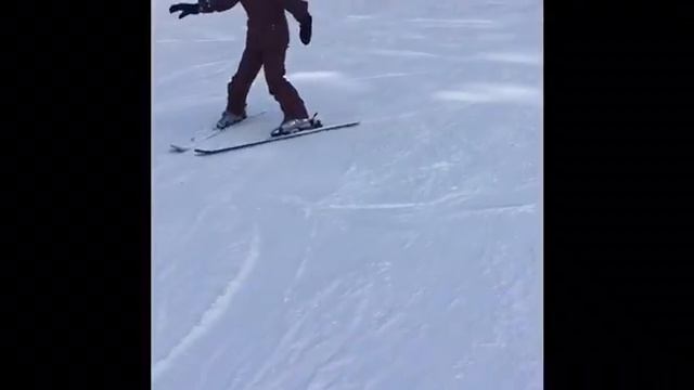 First time skiing in Mammoth смотреть онлайн