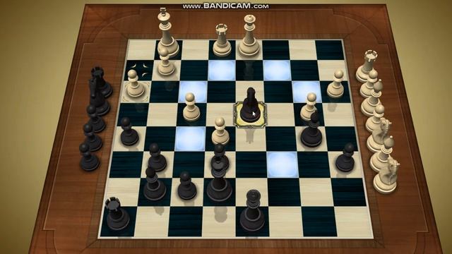 Chess Titans. Level 3. Playing for black смотреть онлайн