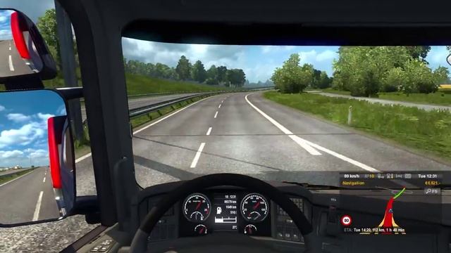 Euro Truck Simulator 2 Episode 4 WITH FaceTrackNOIR смотреть онлайн