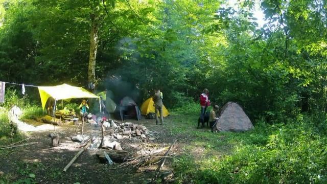 Утро в походе 28-29.06.14г. смотреть онлайн