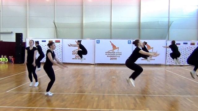AEROBIC GYMNASTICS SEN-AD Калининград АЭРО Денс смотреть онлайн