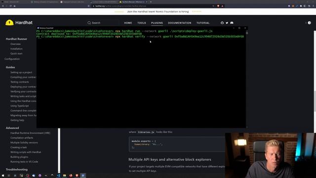 Web3 Tutorial - 9. Hardhat Deployment Script смотреть онлайн