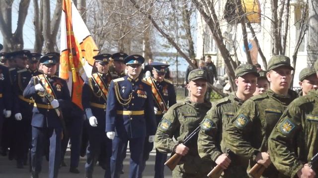 Парад в честь 9-го мая в Архангельске смотреть онлайн