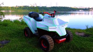 Полноприводный квадроцикл из будущего ФИНАЛ проекта!