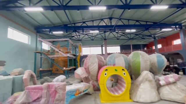 1080м² Крытый комплексный парк развлечений в Алматы, Казахстан смотреть онлайн