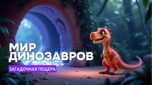 Мир динозавров. Загадочная пещера 🦕🌍