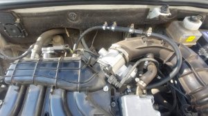 LADA GRANTA CROSS Тестируем в поездке обратный клапан картерных газов