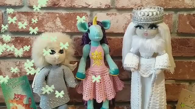 Архив. Вязаные игрушки. Конкурсные работы. Обзор. смотреть онлайн