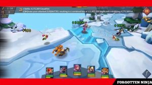 Lords mobile normal stage 8-18 best f2p team level 57 heroes