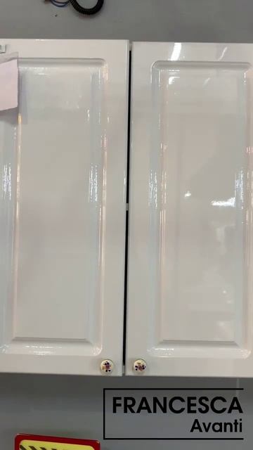 Шкаф навесной Francesca Империя 60 белый (2дв.) смотреть онлайн