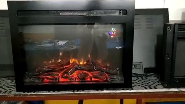 26" flat insert electric fireplace смотреть онлайн